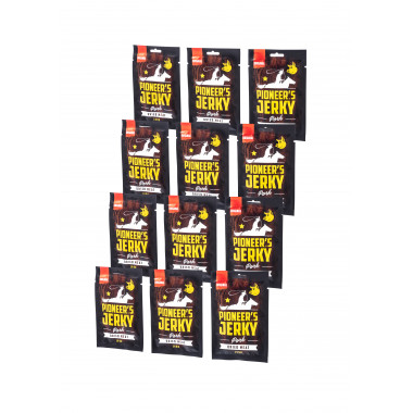 Pioneer's Jerky Vepřové original 12g x 12 ks v akci