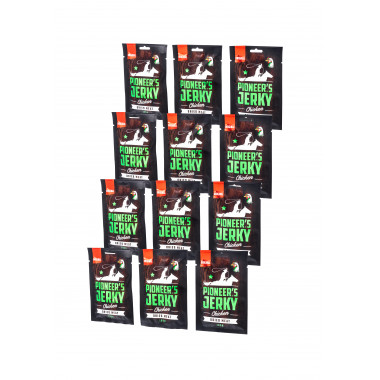 Pioneer's Jerky Kuřecí original 12g x 12ks v akci