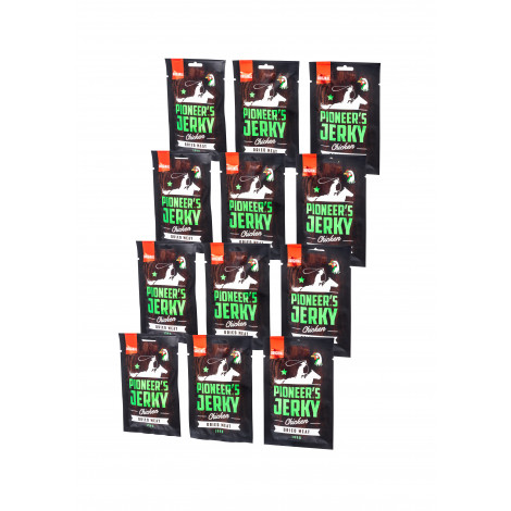 Pioneer's Jerky Kuřecí original 12g x 12ks v akci