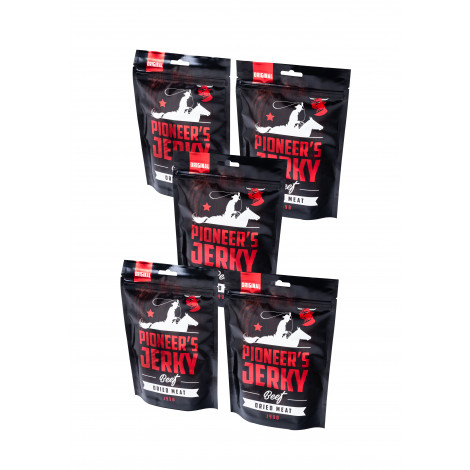 Pioneer's Jerky Hovězí original 100g x 5ks v akci