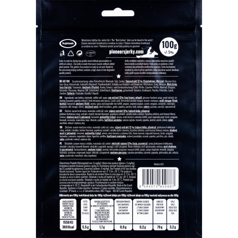 Pioneer's Jerky Hovězí original 100g x 5ks v akci