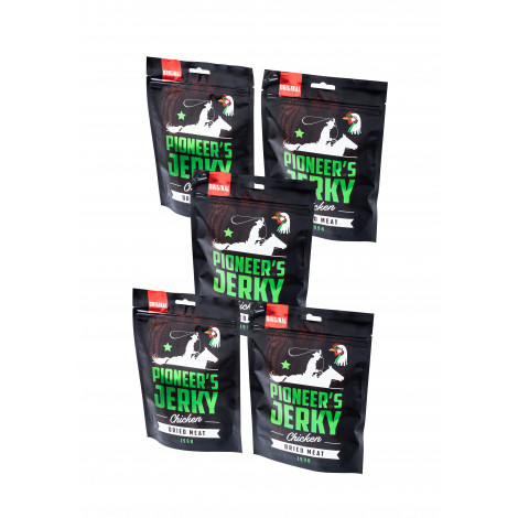 Pioneer's Jerky Kuřecí original 100g x 5 ks v akci