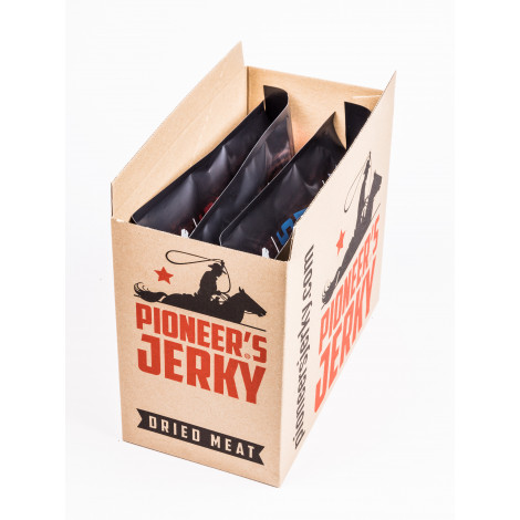 Pioneer's Jerky Mix hovězího, kuřecího, krůtího a vepřového originalu po 100g x 4 v akci