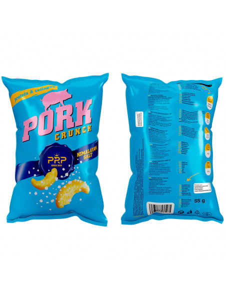 Pioneer's Jerky Vepřové křupky Himalájská sůl 55g