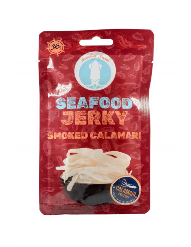 SEAFOOD JERKY SMOKED CALAMARI