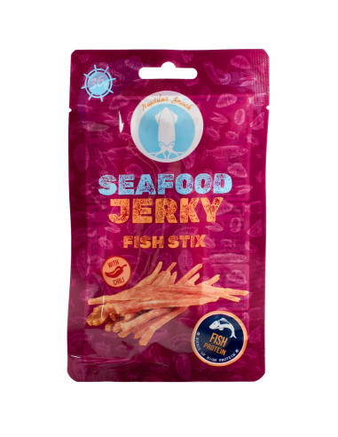 SEAFOOD JERKY FISH STIX (with chili)